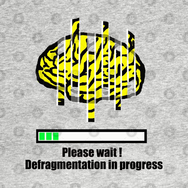 Defragmentation In Progress by NewSignCreation